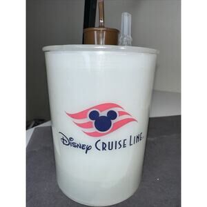 Disney Cruise Line Tangled Rapunzel Paper Lantern Light Up Mug Cup approx 6"